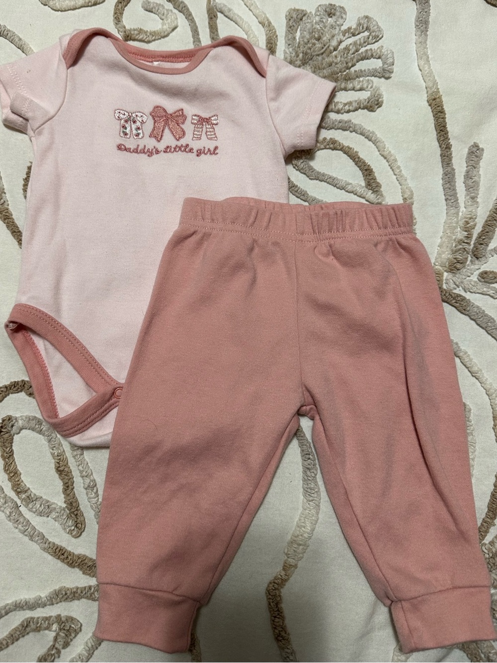 Baby Girl ‘Daddy’s Little Girl’ Two Piece Set